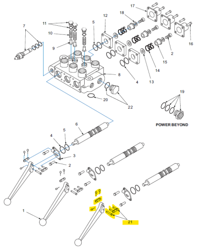 Landoll Parts - Landoll Handle Pin Kit 1V1701