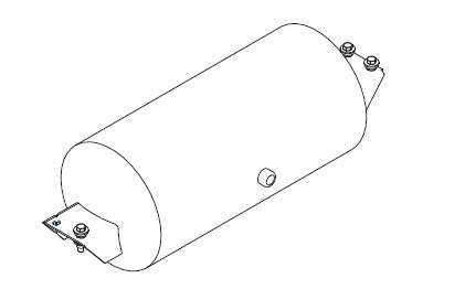 Landoll Parts - Landoll Steel Air Tank 3-780-010002