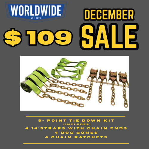 All-Grip - 8 Point Tie Down Kit