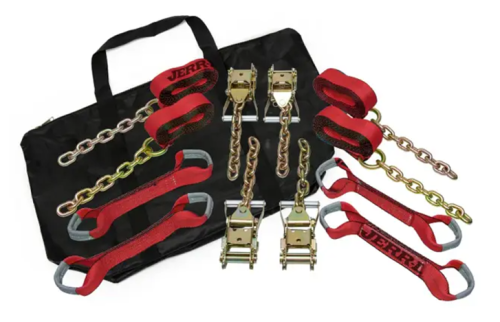 Jerr-Dan - Jerr-Dan 8-Point Tie Down Kit ( 14' )