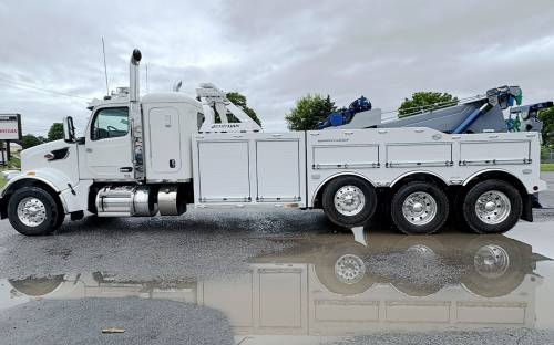 Jerr-Dan - IN STOCK - 2024 PETERBILT 567 SLEEPER JERR-DAN JD35INT HEAVY WRECKER