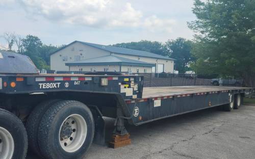 Trail-Eze - PRE-OWNED TRAILER - 2021 TRAIL-EZE TE80XT 40T HYDRAULIC TAIL TRAILER
