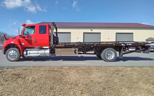 Jerr-Dan - IN STOCK - 2025 INTERNATIONAL MV 607 EXT CAB 4X2 JERR-DAN CARRIER 22SRR6T-W-LP