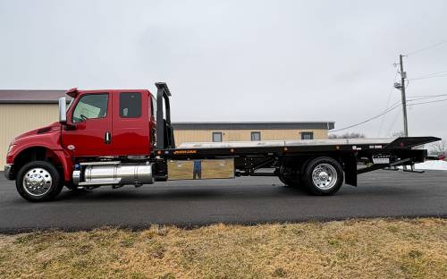 Jerr-Dan - IN STOCK - 2026 INTERNATIONAL MV 607 EXT CAB 4X2 JERR-DAN CARRIER 22SRRD6T-W-LP