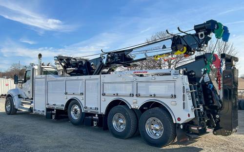 Jerr-Dan - IN STOCK - 2025 KENWORTH W990 REG CAB 8X4 JERR-DAN 50/60TON ROTATOR