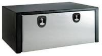 Steel Boxes with Polished Stainless Steel Door (18"H x 18"D x 48"L)