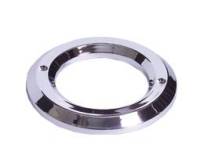 2" Round Chrome Plastic Grommet Covers