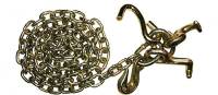 4' Long, 1/4" Grade 70 Chain, with Fully