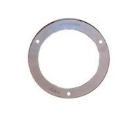 4" Round Chrome Plastic Grommet Covers