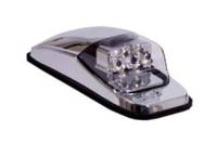 Chrome Cab Marker 8 LEDs, 10.7"L x 3.9"W