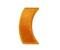 Decal Half-Moon Reflex Amber (Plastic)