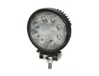 Round LED Worklamp LED (8), flood beam,