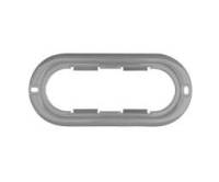 Snap-On Oval Stainless Steel PC Flange