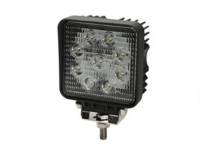 Square LED Worklamp LED (9), flood beam,