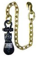 Imported Snatch Block w/Swivel Shackle & Chain (6I-4TSW30)