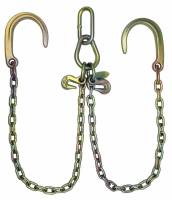 Low Profile V-Bridles 8" J Hooks