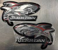 Jerr-Dan Anniversary Shark Emblem Badges (pair) - 1001288869