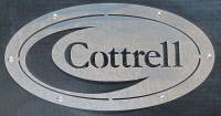 COTTRELL STAINLESS MUDFLAP LOGO