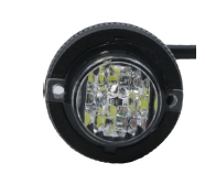 Alt Enterprises - ALT Enterprises F0601100 - 1" LED Hideaway Strobe, Amber, Pair - Image 2