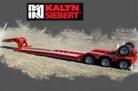 IN STOCK - 2024 KALYN SIEBERT HYDRAULIC REMOVABLE GOOSENECK 3 AXLE 55TON TRAILER