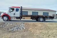 Jerr-Dan - IN STOCK - 2024 FREIGHTLINER M2 106 PLUS EXT CAB 4X2 JERR-DAN CARRIER 22SRR6T-W-LP - Image 1