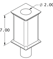 Jerr-Dan - Jerr Dan 7" Fork Riser - Image 2