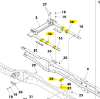 Jerr-Dan - Jerr-Dan Wear Pad Clamp - Image 2