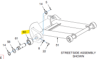 Landoll Parts - Landoll's 4 Inch Roller Assembly - Image 3