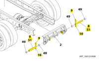 Jerr-Dan - Pin Retrofit STD & Medium-Duty Trunnion - Image 3