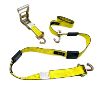 Swivel J Car Hauler Strap with Ratchet