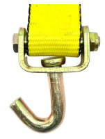 Safe N Secure LLC - Swivel J Car Hauler Strap with Ratchet - Image 2