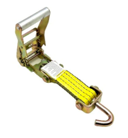 Safe N Secure LLC - Swivel J Car Hauler Strap with Ratchet - Image 3