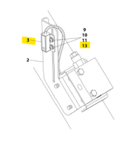 Jerr-Dan - Jerr-Dan MPL Proximity Switch With U-Nut - Image 2