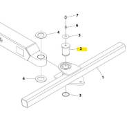 Jerr-Dan - Jerr-Dan Pivot Pin 4691000103 - Image 2