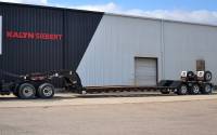 IN STOCK - 2025 KALYN SIEBERT HYDRAULIC REMOVABLE GOOSENECK 3 AXLE 55 TON TRAILER - FLIP AXLE